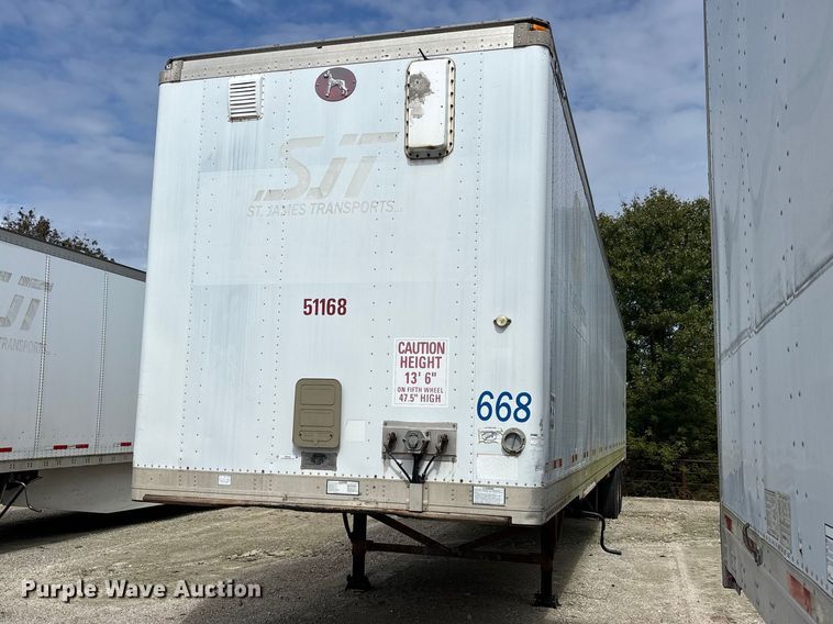 2007 Great Dane 7411TP-101A dry van trailer