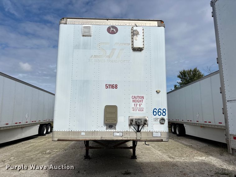 image for item ER3410 2007 Great Dane 7411TP-101A dry van trailer