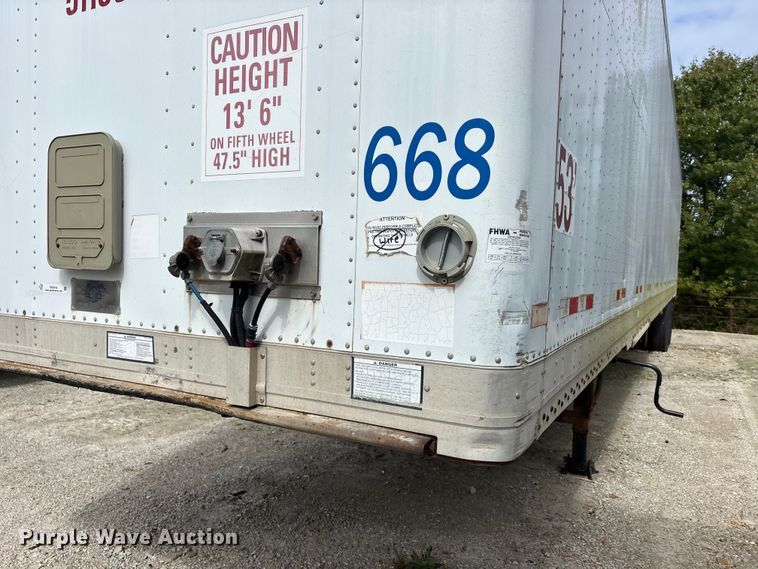 image for item ER3410 2007 Great Dane 7411TP-101A dry van trailer