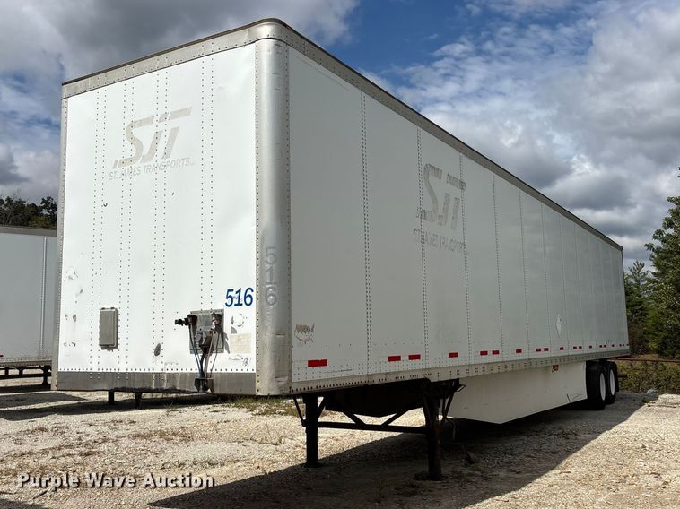 image for item ER3412 2011 Wabash dry van trailer