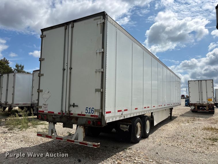 image for item ER3412 2011 Wabash dry van trailer