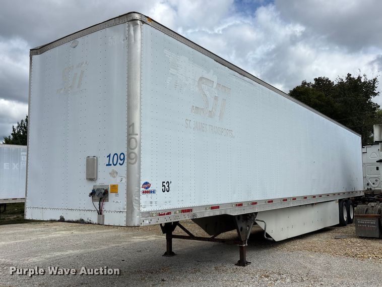 2007 Utility VS2DC dry van trailer