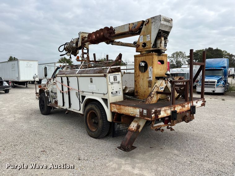 image for item ER3419 1988 GMC C7 digger derrick truck