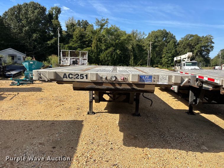 image for item ER3439 2019 Trail King TK80ACS-34 flatbed trailer