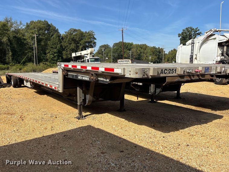 image for item ER3439 2019 Trail King TK80ACS-34 flatbed trailer