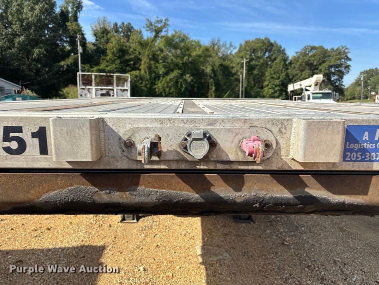 image for item ER3439 2019 Trail King TK80ACS-34 flatbed trailer