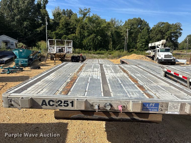 image for item ER3439 2019 Trail King TK80ACS-34 flatbed trailer