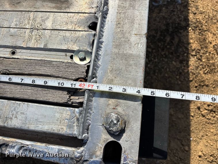 image for item ER3439 2019 Trail King TK80ACS-34 flatbed trailer