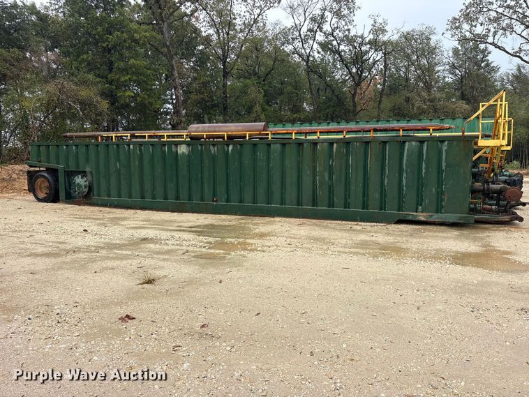 image for item ES8214 Gas buster frac tank trailer