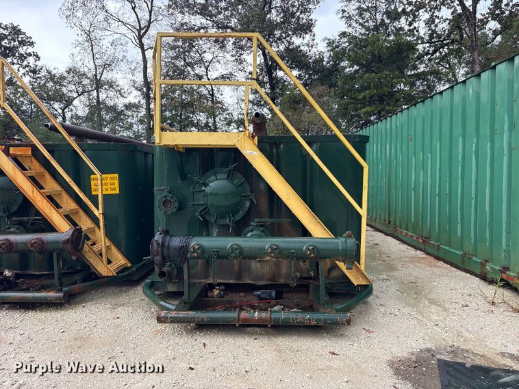 image for item ES8215 Gas buster frac tank trailer