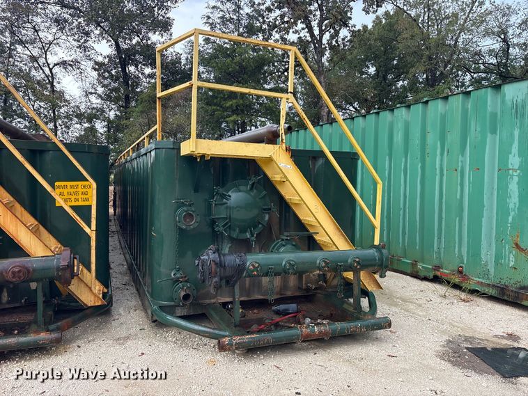 image for item ES8215 Gas buster frac tank trailer