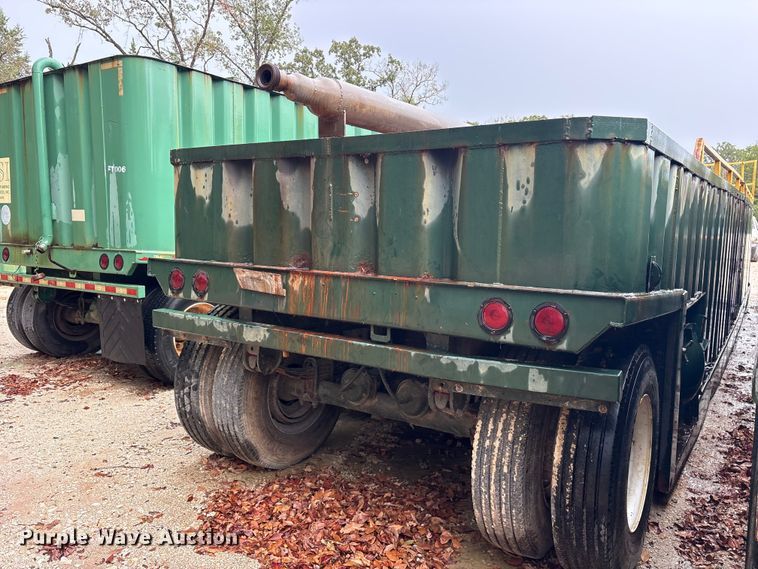 image for item ES8215 Gas buster frac tank trailer
