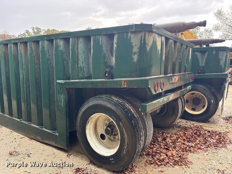 image for item ES8215 Gas buster frac tank trailer