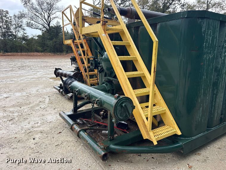 image for item ES8215 Gas buster frac tank trailer