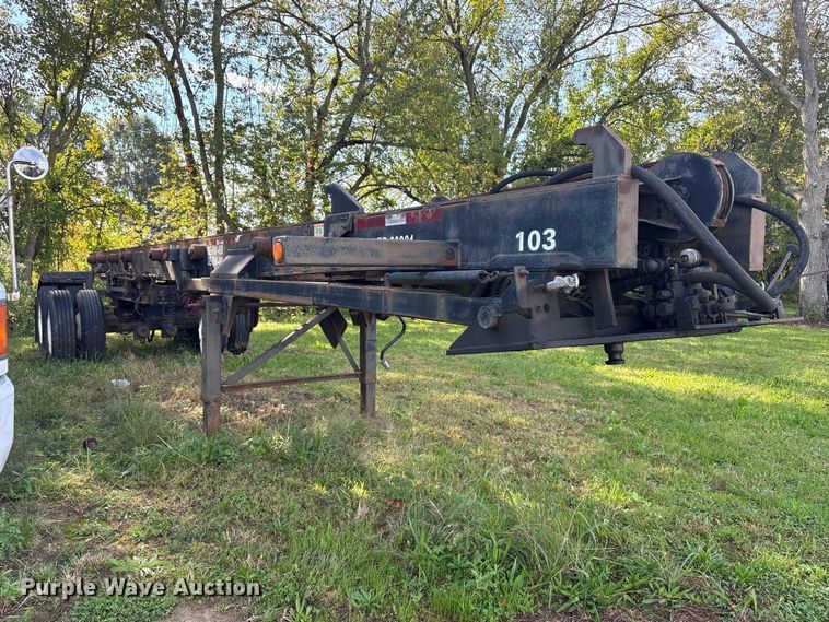 image for item ET8686 2006 Clement R0T3645BR roll-off container trailer