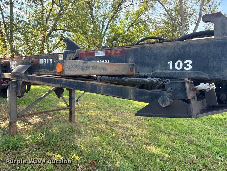 image for item ET8686 2006 Clement R0T3645BR roll-off container trailer