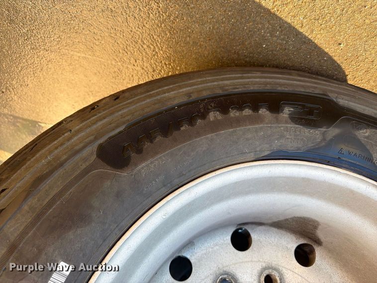 image for item EW5178 (3) Michelin 445/50R22.5 tires and wheels