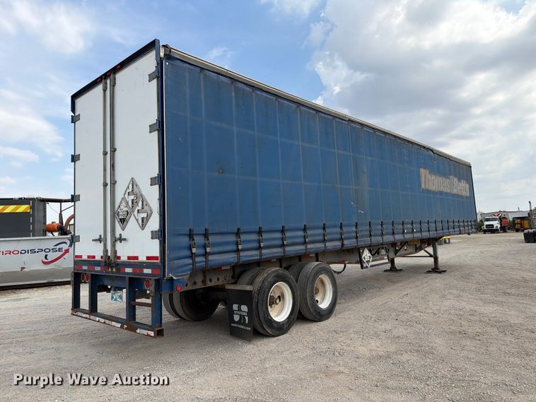 image for item EW8930 2007 Nu Van NV-48102 side curtain trailer