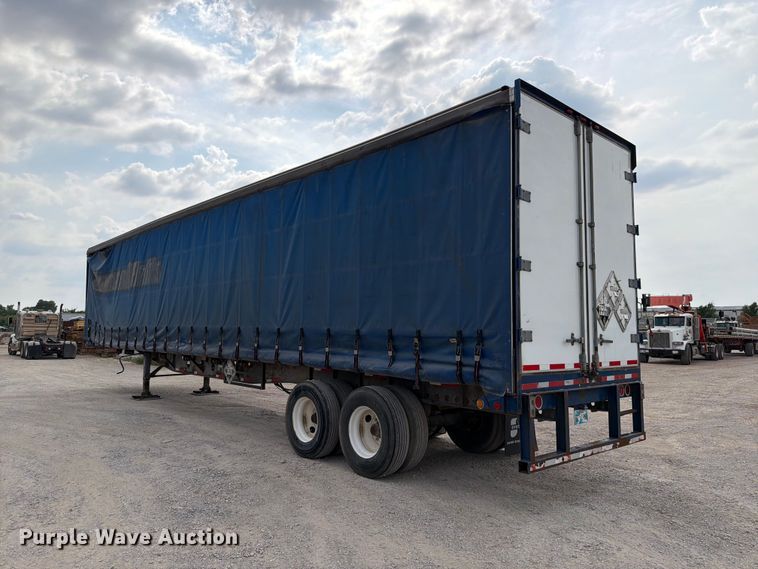 image for item EW8930 2007 Nu Van NV-48102 side curtain trailer