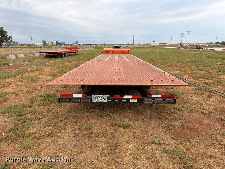 image for item EW8966 2020 Landoll 930E drop deck hydraulic tail equipment trailer