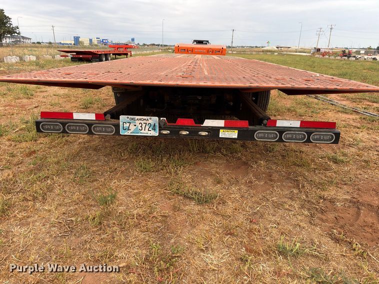 image for item EW8966 2020 Landoll 930E drop deck hydraulic tail equipment trailer