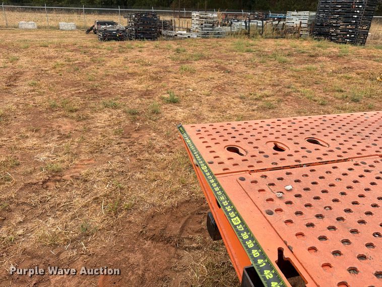 image for item EW8966 2020 Landoll 930E drop deck hydraulic tail equipment trailer
