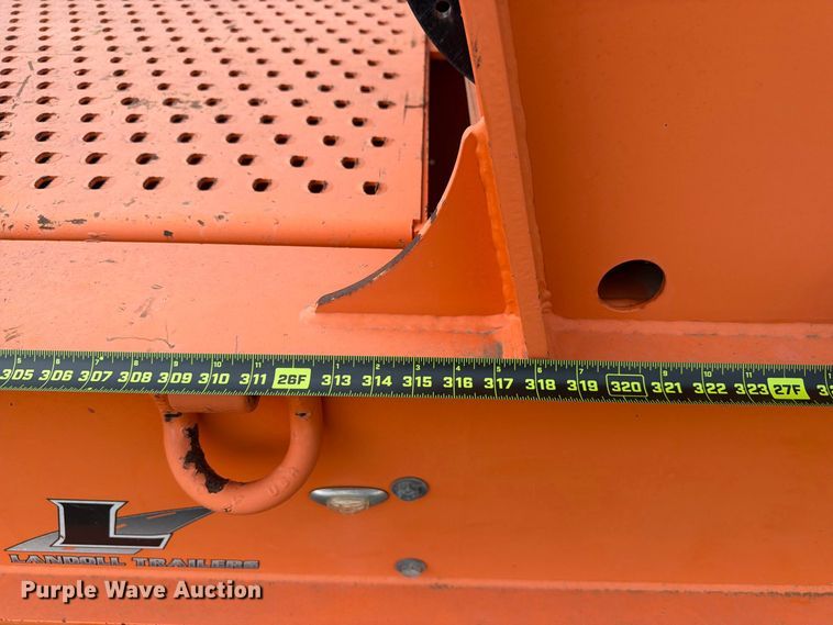 image for item EW8966 2020 Landoll 930E drop deck hydraulic tail equipment trailer