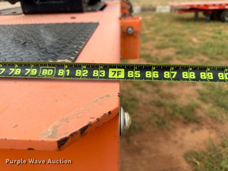 image for item EW8966 2020 Landoll 930E drop deck hydraulic tail equipment trailer