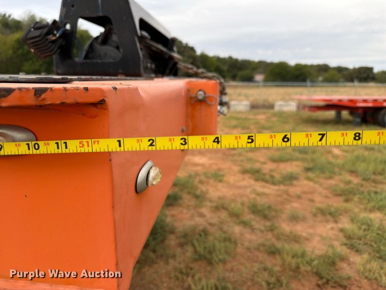 image for item EW8966 2020 Landoll 930E drop deck hydraulic tail equipment trailer