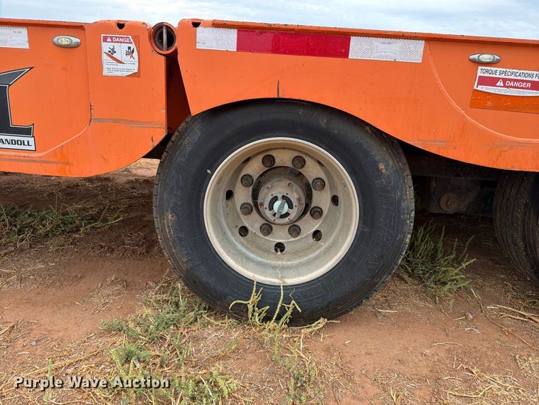 image for item EW8966 2020 Landoll 930E drop deck hydraulic tail equipment trailer