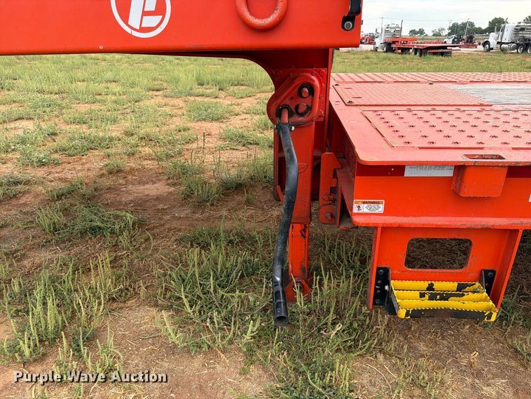 image for item EW8967 2022 Trail-Eze TE401 drop tilt deck equipment trailer