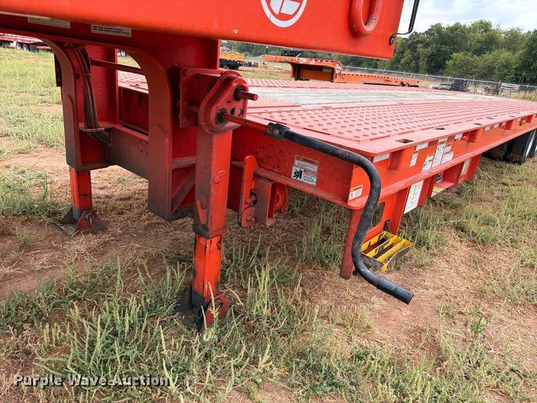 image for item EW8967 2022 Trail-Eze TE401 drop tilt deck equipment trailer