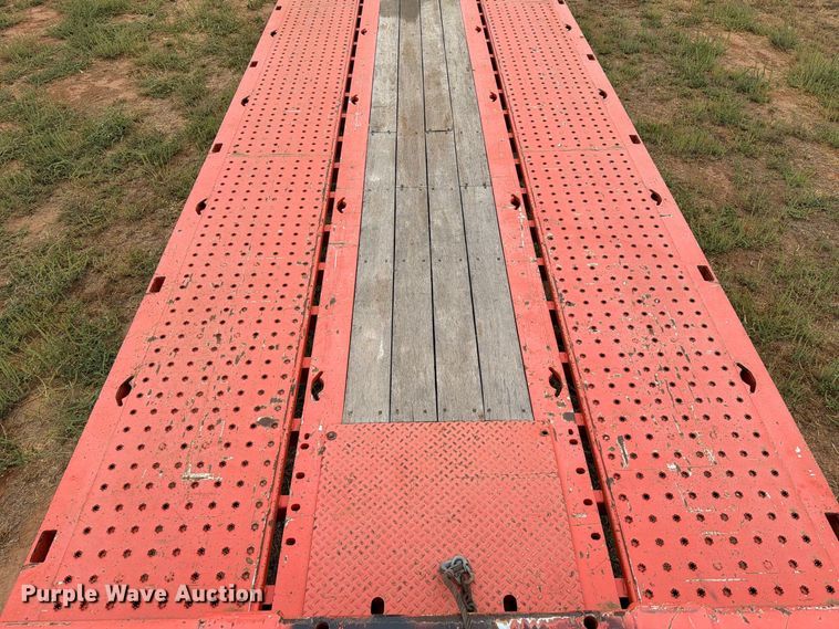 image for item EW8967 2022 Trail-Eze TE401 drop tilt deck equipment trailer