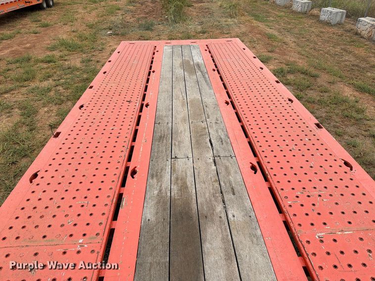 image for item EW8967 2022 Trail-Eze TE401 drop tilt deck equipment trailer