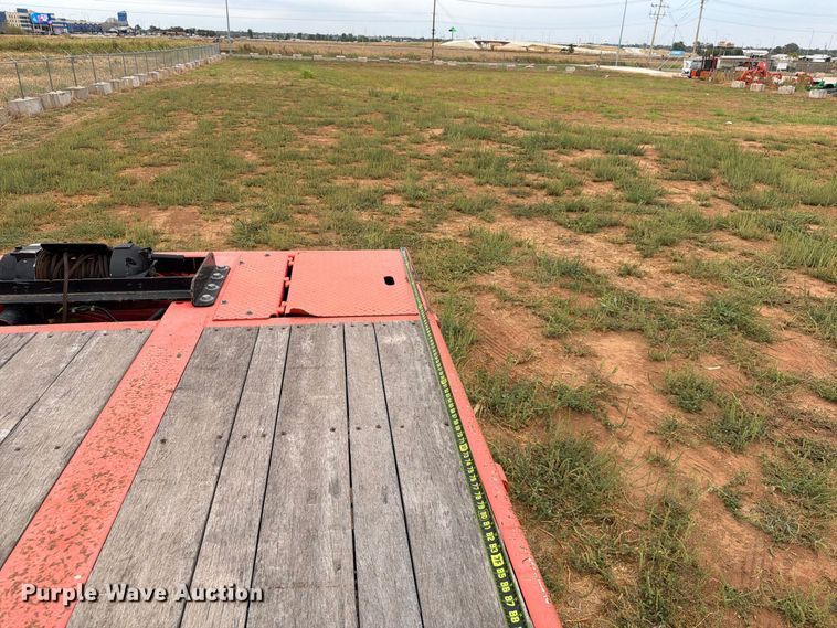 image for item EW8967 2022 Trail-Eze TE401 drop tilt deck equipment trailer