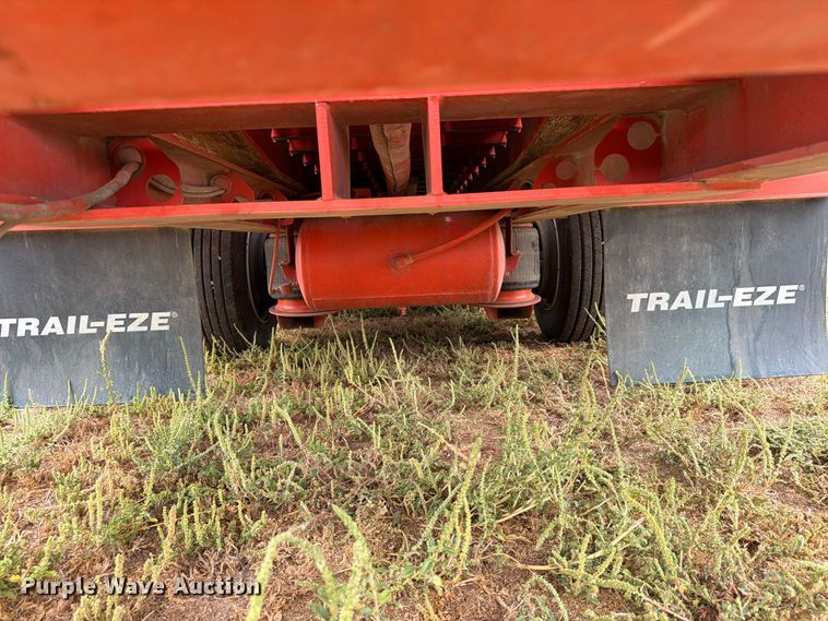 image for item EW8967 2022 Trail-Eze TE401 drop tilt deck equipment trailer