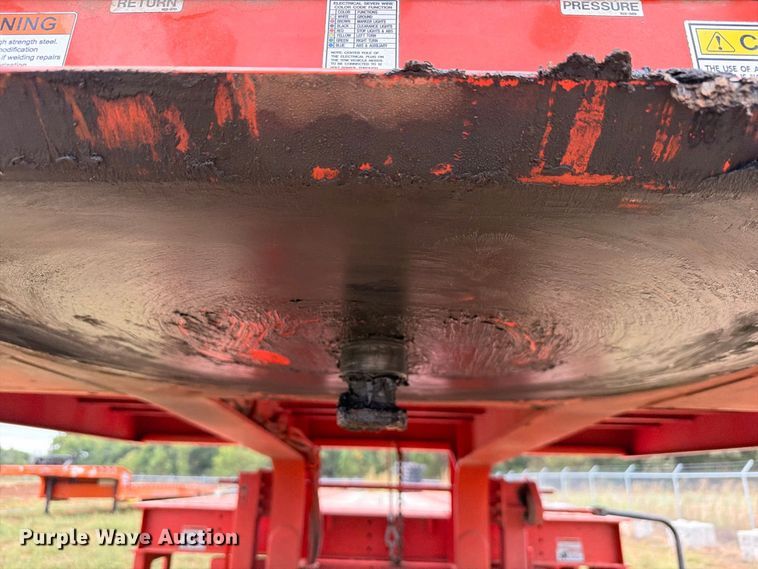 image for item EW8967 2022 Trail-Eze TE401 drop tilt deck equipment trailer