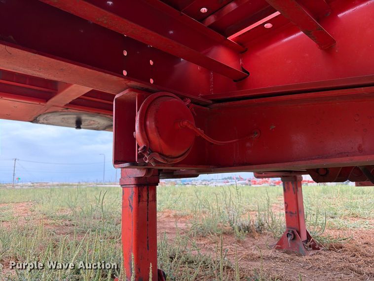 image for item EW8967 2022 Trail-Eze TE401 drop tilt deck equipment trailer
