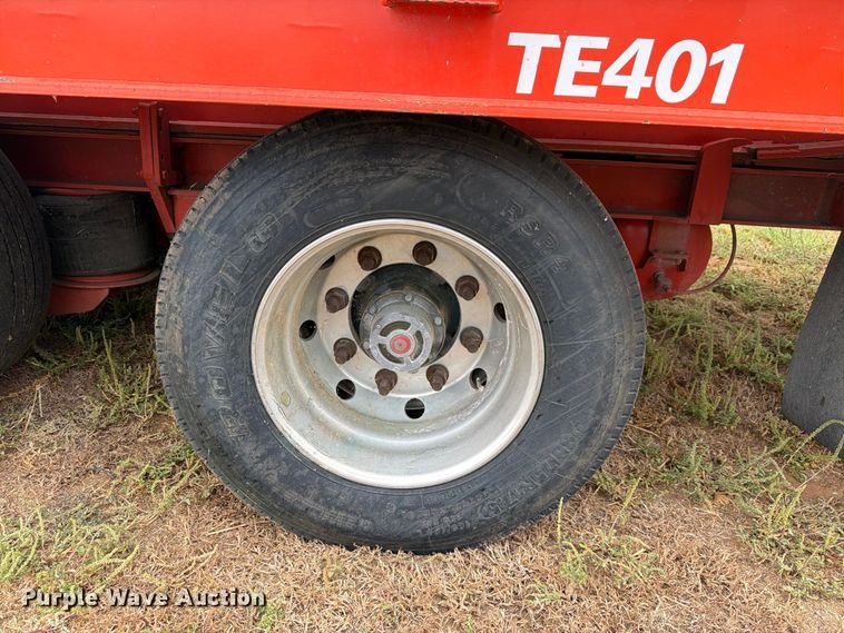 image for item EW8967 2022 Trail-Eze TE401 drop tilt deck equipment trailer