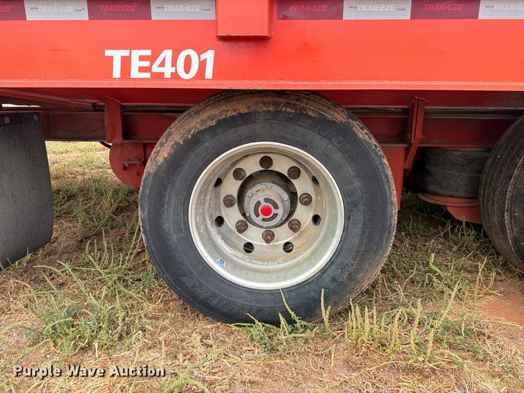 image for item EW8967 2022 Trail-Eze TE401 drop tilt deck equipment trailer