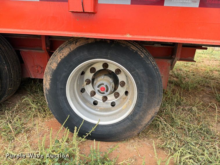 image for item EW8967 2022 Trail-Eze TE401 drop tilt deck equipment trailer