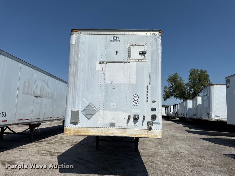 image for item EX2204 2004 Hyundai V12530152-AJS dry van trailer