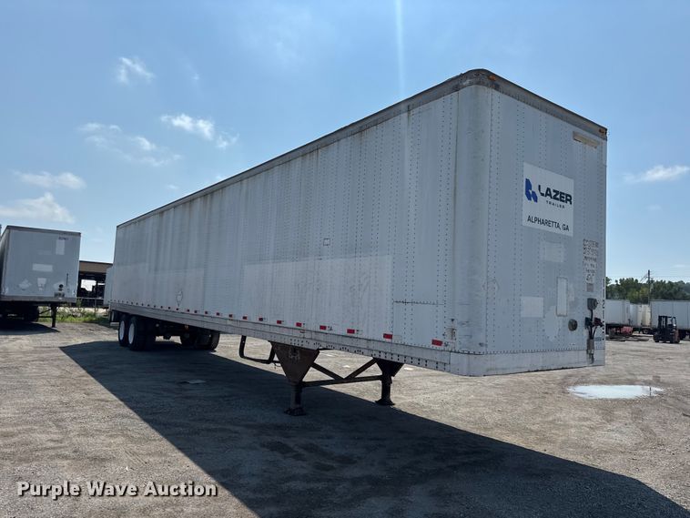image for item EX2209 2000 Hyundai dry van trailer
