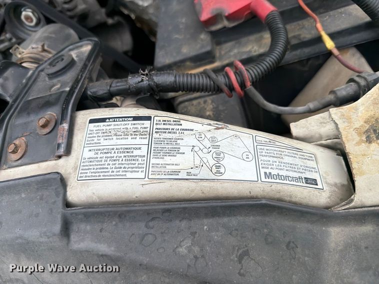 image for item EX4612 2002 Ford F550 bucket truck