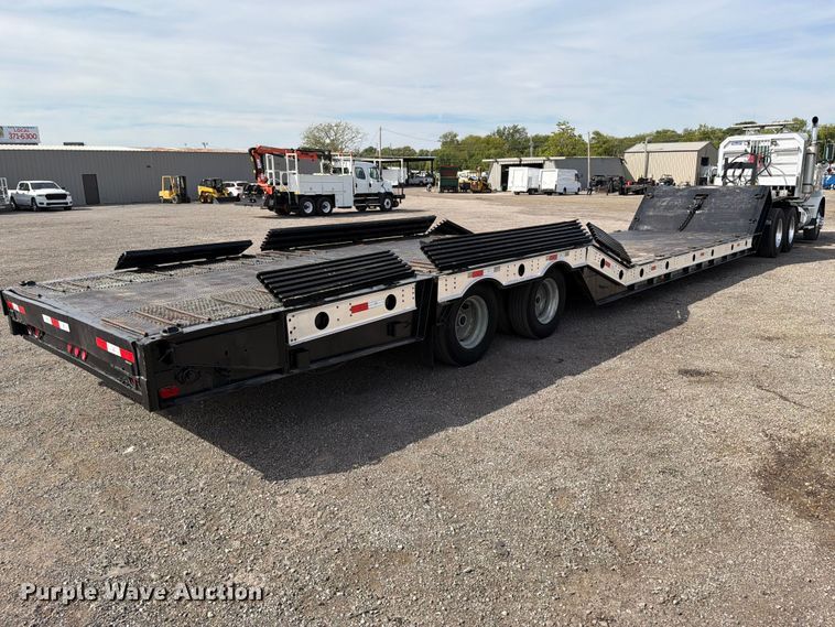 image for item FB5200 1988 MUV-All by Wilson trailer corp 4860DT drop deck trailer