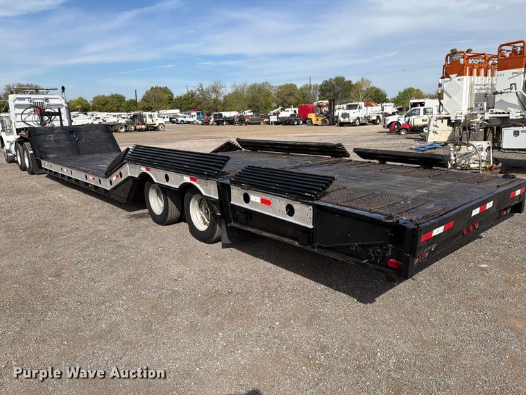 image for item FB5200 1988 MUV-All by Wilson trailer corp 4860DT drop deck trailer