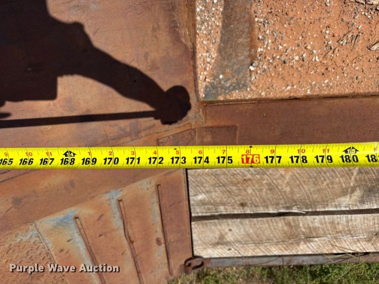 image for item FB6905 1995 Witzco Challenger lowboy equipment trailer