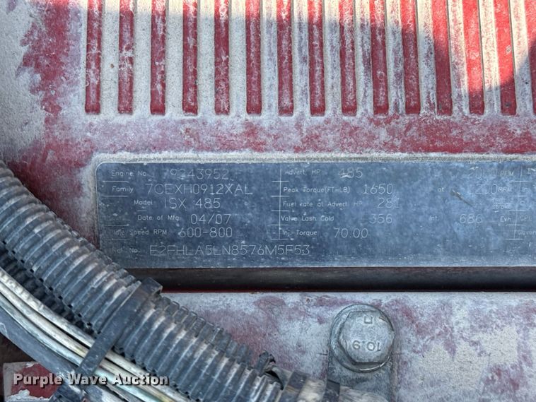 image for item FC4455 2008 Kenworth W900 semi truck