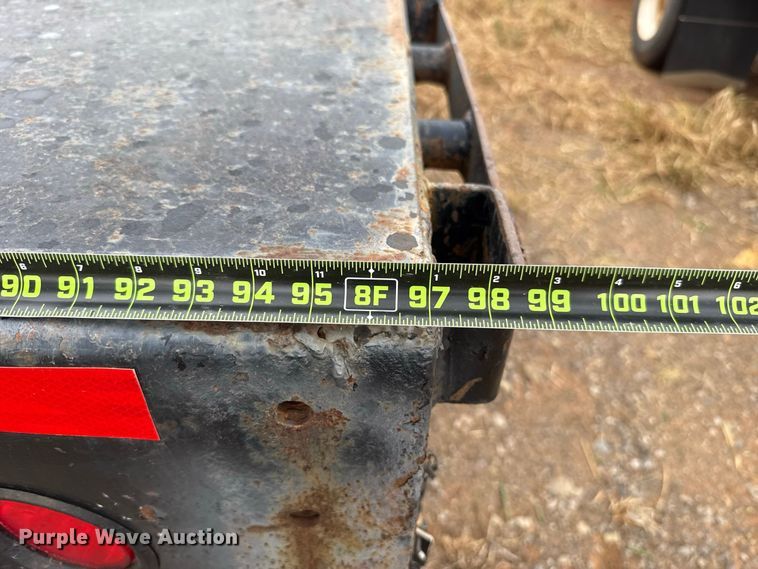 image for item FC4473 2001 Transcraft flatbed trailer