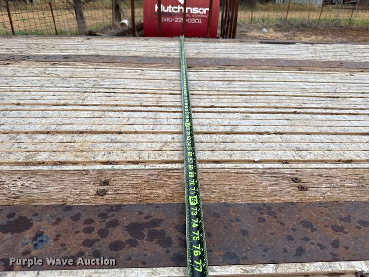 image for item FC4473 2001 Transcraft flatbed trailer